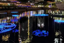 蛇口半岛明珠——海上世界（夜景）图片
