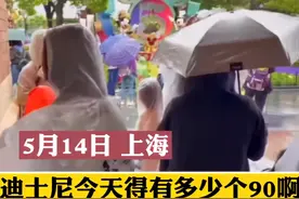 上海：游乐场内一次性雨衣只要90元，网友：明码标价很合理图片