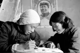 组图：50年代初一个普通村庄丰富多彩的文化生活图片