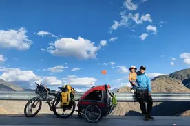 抖音奶爸带女儿骑车去西藏：骑行教给我的事，也想教给她图片