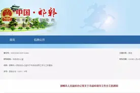 最新！河北一市政府领导工作分工来了图片