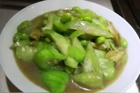 教你营养美味的丝瓜炒榨菜，家常好吃超下饭，挑食的孩子们也吃撑图片