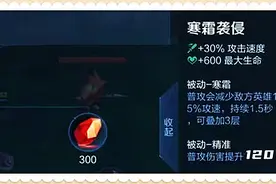 王者荣耀：新寒霜袭侵有软控制，有120普攻提升，它适合谁出呢图片