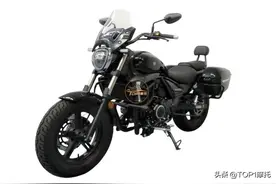 豪爵终于出新车了 TR250太子巡航亮相 为中老年摩友打造？图片