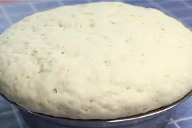 天冷了发面慢，分享快速发面小技巧，15分钟发满盆，快速又简单图片