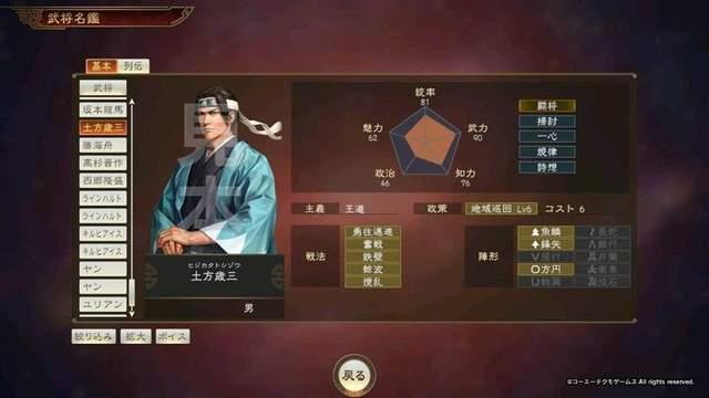 三国志14特典武将评级