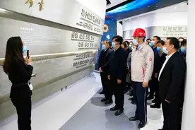 洛阳市副市长侯占国一行到洛阳中联实地观摩图片
