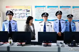 乔振华同志督导检查中秋节安保维稳工作图片