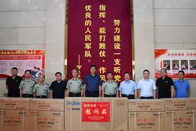 太原市迎泽区：畅叙鱼水深情 共谋军地发展 区委副书记、区长赵学军赴太原警备区走访慰问图片