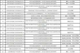 长春宝裕等多家地产及经纪公司被罚图片