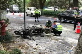 电瓶车自燃为何来不及逃跑？锂爆：火焰喷射1米多高，用时不超1秒图片