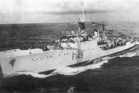 第三次印巴战争，反潜护卫舰被潜艇击沉，印度海军大丢脸面一战图片