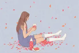 傻姑娘，找你借钱的男人，请远离图片