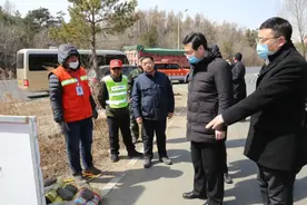 长春市政府领导检查森林防火工作图片