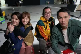陈意涵携老公探班林心如，素颜出镜美若仙女，与老公却像父女！图片