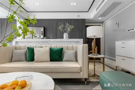 成都·143㎡美式轻奢家居装修设计实景；简单、高级、温馨图片