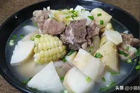 这种菜和排骨一起炖汤，营养好吃，健脾养胃，秋天遇见了不要错过图片