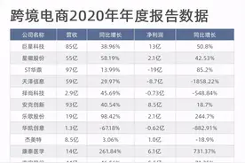 裁员过千、亏损数十亿！但也有人净利暴涨，谁是跨境吸金王？图片