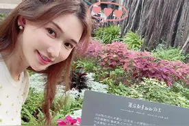 林志玲重返婚礼举办地，拍摄角度脸轻微变形，为见丈夫隔离40天图片