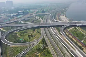 太原滨河东路纵横南北 南延二期持续推进图片