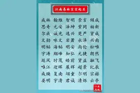 寓意好的男孩名：300个国学美名，愿宝宝前路坦荡，万事可期图片