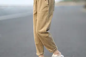 穿上这些文艺复古休闲裤，做个文艺女青年图片