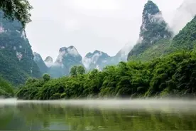 美丽的临江河，鲜美的野生河鱼，垂钓好去处图片