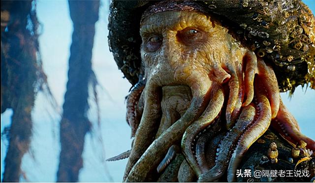 海怪出场，《加勒比海盗2：聚魂棺》老王带你看神秘的海洋怪物