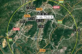 韶关市各地至市区直线距离，新丰县最远，你的家乡排第几呢？图片