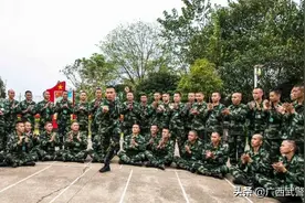 不愧是老班长，才30多天，就把一班新兵带“上道”了！图片