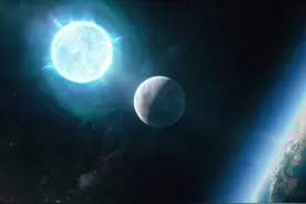 质量是太阳的1.35倍，体积却和月亮差不多，科学家发现了神奇天体图片