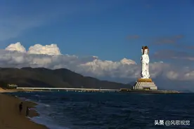 海南三亚：有一种美，叫做观音踏浪来图片