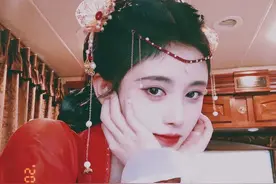 嘉南传变成奇迹暖暖？鞠婧祎还是万年不变精修妆容，和剧目都不配图片