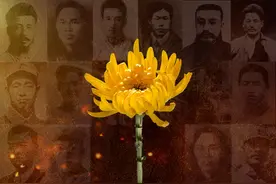 今天，我给英烈献上一束花图片