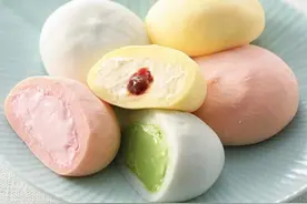 小爱老师爱烘焙小课堂——在家也可以做的小甜点④雪媚娘图片