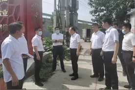 区领导梁建坤到宋营镇督导调研图片