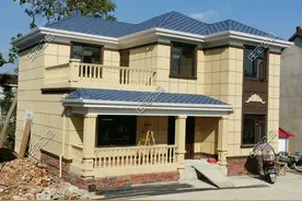 轻钢别墅到底适不适合农村？安徽52万建轻钢房，完工后赞不绝口图片