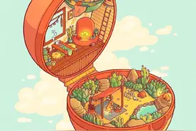 原来精灵球里是这个样子，杰尼龟住的海景，妙蛙种子的是山野别墅图片