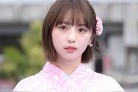 乃木坂46・与田佑希穿着凉爽的浴衣于《碧蓝之海》夏日祭活动登场图片