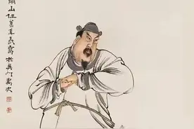 他们笔下的人物完全不输花鸟，堪称中国近代人物画的标准线图片