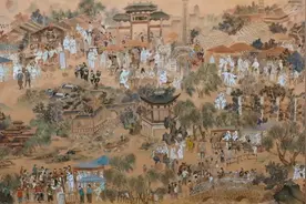 佛山小伙画出“核酸检测上河图”网友直呼：具有历史意义的大作图片