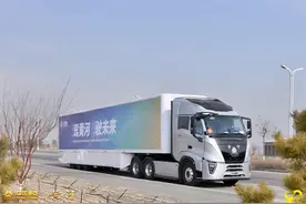 车货总重超48吨，油耗竟然才30L左右，深度体验黄河重卡图片