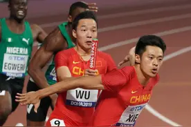 男女4X100米接力中国队双双晋级决赛 美国男队小组第6无缘决赛图片