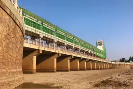 淮河王家坝闸开始全面“体检”，看看维修期间车辆如何绕行？图片