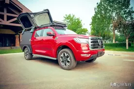 览众长城炮宿营车终于来了！30年报废，分时四驱动力强图片