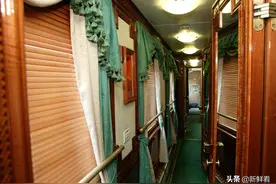 俄罗斯总统的秘密专列与车站，普京和梅德韦杰夫的铁路装甲车厢图片