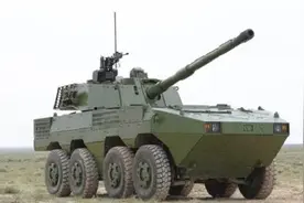 国产ST1改进型105毫米突击炮亮相 火控系统升级 遥控武器站 是亮点图片