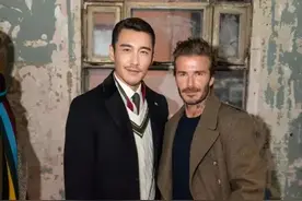 189cm胡兵气场有多强？连贝克汉姆都甘拜下风，天生自带贵族气质图片
