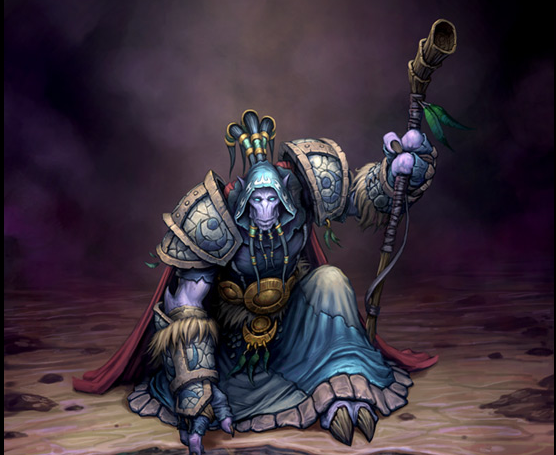 魔兽世界萨满职业起源,原来兽人萨满的诞生和纳鲁有如此大的关系