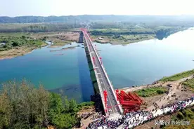 竣工！青弋江上再添一座大桥图片